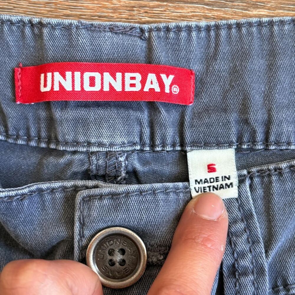 Grey Low Rise Mini Shorts - Picture 4 of 5